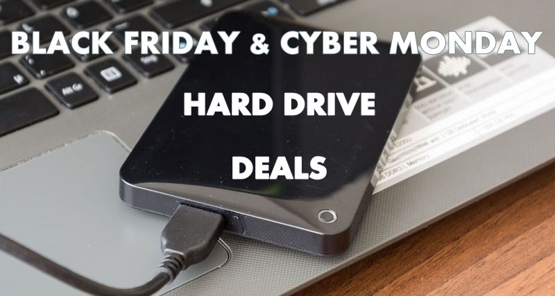 hard drive black friday cyber monday sales deals