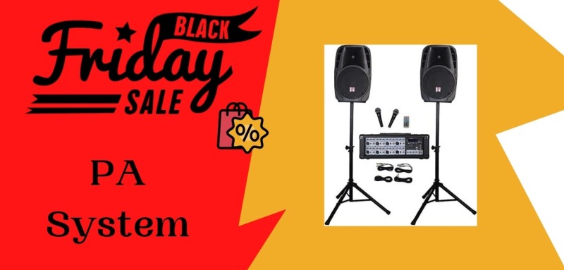 Black Friday PA System Deals, Black Friday PA System, Black Friday PA System Sale, PA System Black Friday Deals